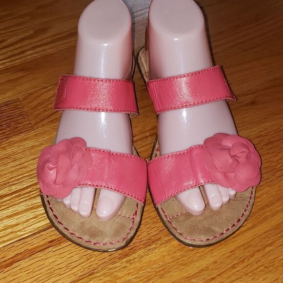 Easy Spirit Nessie Leather slide sandals - Picture 2 of 7